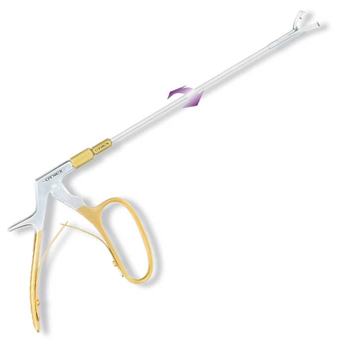 Sopher Ovum Forceps, 14.0 Mm Jaw, W/ Ratchet, 11" (28.0 Cm)